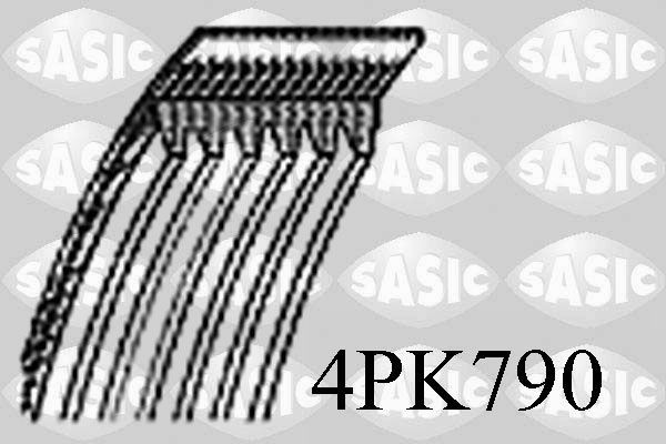 SASIC 4PK790 Serpentine belt 71749426