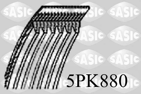 SASIC 5PK880 Serpentine belt 5PK880