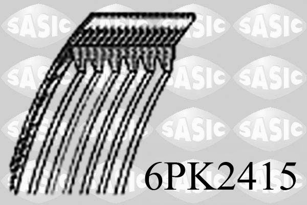 6PK1890 SASIC 6PK2415 Serpentine belt 25212 2F310