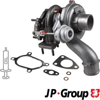 Turbocharger JP GROUP Exhaust Turbocharger, Incl. Gasket Set - 1217402800