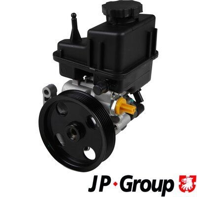 JP GROUP 1345102900 Power steering pump Hydraulic, 120 bar, with reservoir