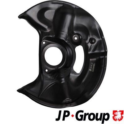 JP GROUP 1364202370 Splash Panel, brake disc Front Axle Left