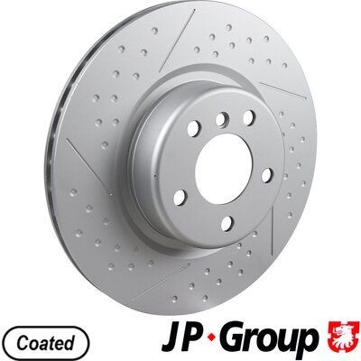 JP GROUP 1463205800 Brake disc 34 20 6 797 598
