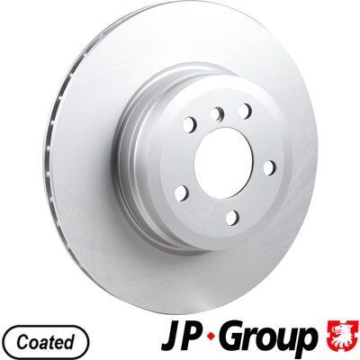 JP GROUP Rear Axle, 345x24mm, 5, internally vented, Coated Ø: 345mm, Num. of holes: 5, Brake Disc Thickness: 24mm Brake rotor 1463206100 buy