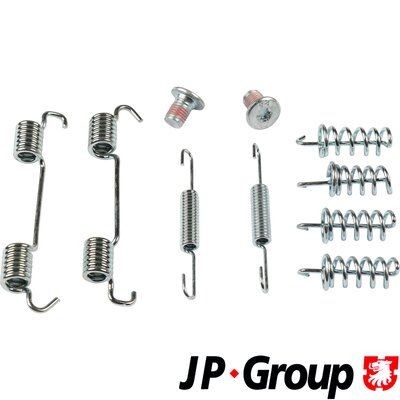 Mercedes-Benz GLK Repair kit parts - Brake shoe fitting kit JP GROUP 1464002310