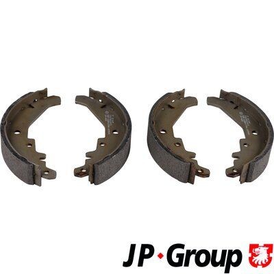 JP GROUP Rear Axle, 185 x 30 mm, with lever Width: 30mm Brake Shoes 3363901410 buy