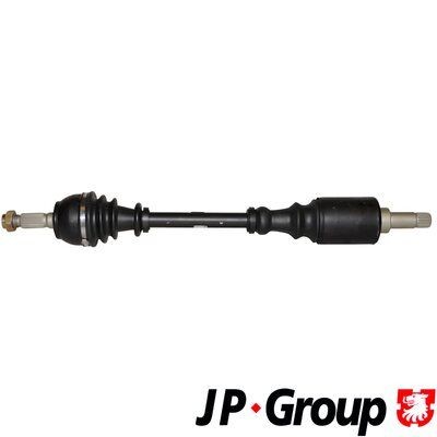 CV shaft JP GROUP Front Axle Left, 650, 66, 65,5mm, for vehicles without ABS - 4143103000