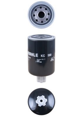 MAHLE ORIGINAL Fuel filter KC 580