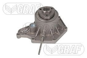 GRAF with seal, switchable water pump, Metal, for v-ribbed belt use Water pumps PA1228 buy