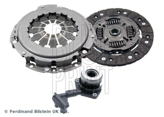 BLUE PRINT ADF123099 Clutch kit three-piece, with central slave cylinder, with synthetic grease, 200mm