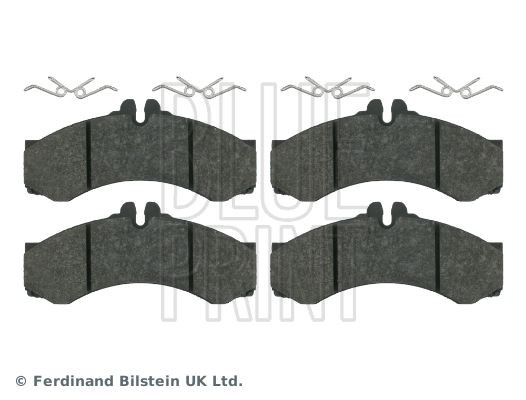 ADU174226 BLUE PRINT Brake pad set MERCEDES-BENZ prepared for wear indicator, with fastening material
