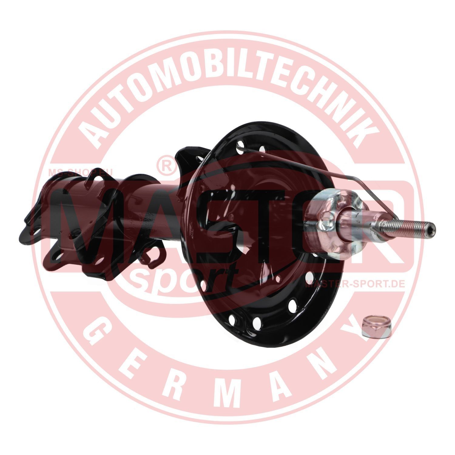 MASTER-SPORT 312581-PCS-MS Shock absorber Rear Axle Right, Gas Pressure, Twin-Tube, Suspension Strut, Top pin