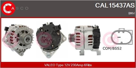 Great value for money - CASCO Alternator CAL15437AS