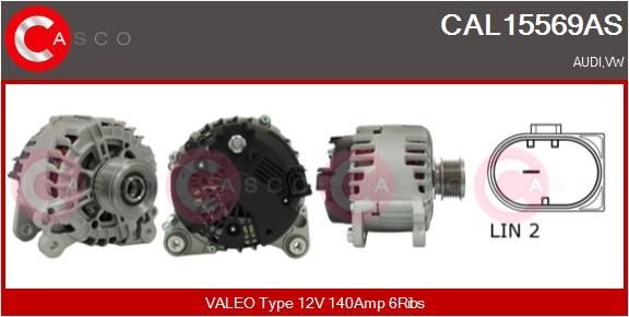 Great value for money - CASCO Alternator CAL15569AS