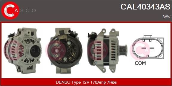 CASCO CAL40343AS Alternator Freewheel Clutch 12-31-7-550-468