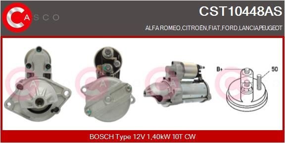 Great value for money - CASCO Starter motor CST10448AS