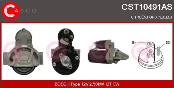 CASCO CST10491AS Starter motor CC1T 11000 DB