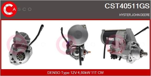 CASCO CST40511GS Starter motor RE501294