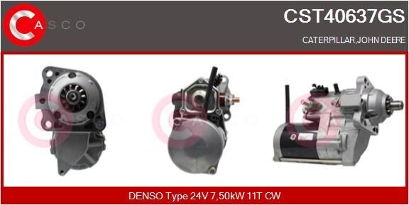 CASCO CST40637GS Starter motor RE70961