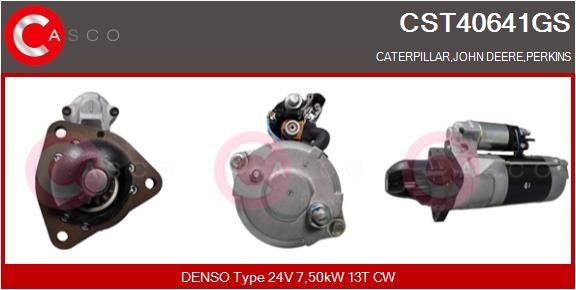 CASCO CST40641GS Starter motor 267-4624