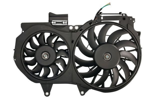 THERMOTEC for vehicles with air conditioning, Ø: 280, 383 mm, 12V, 211, 298W, with radiator fan shroud Cooling Fan D8A014TT buy