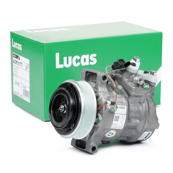 LUCAS Air conditioning compressor ACP01091 Mercedes-Benz E-Class 2022
