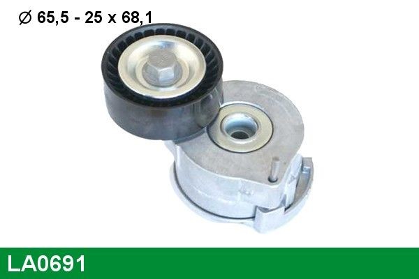 Opel CORSA Belt tensioner pulley 13709966 LUCAS LA0691 online buy
