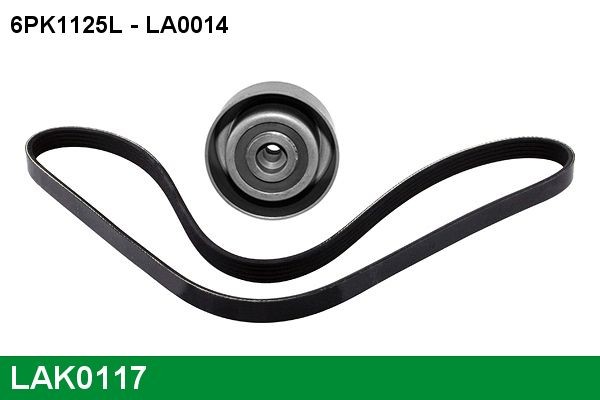 LUCAS LAK0117 V-Ribbed Belt Set 5751-91