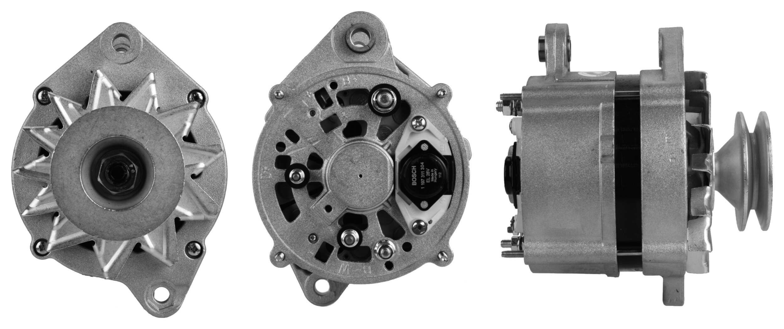 LUCAS 24V, 55A, M8, 0243, Ø 83 mm Number of ribs: 1 Generator LRA02489 buy