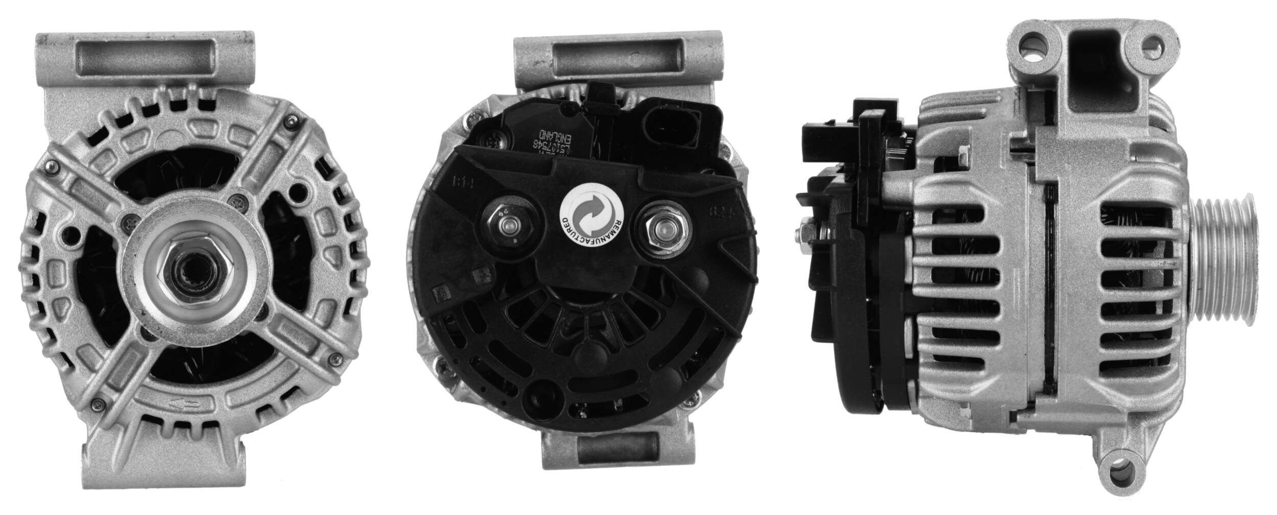 LUCAS 12V, 100A, M8, 0141, Ø 47 mm Number of ribs: 6 Generator LRA02940 buy
