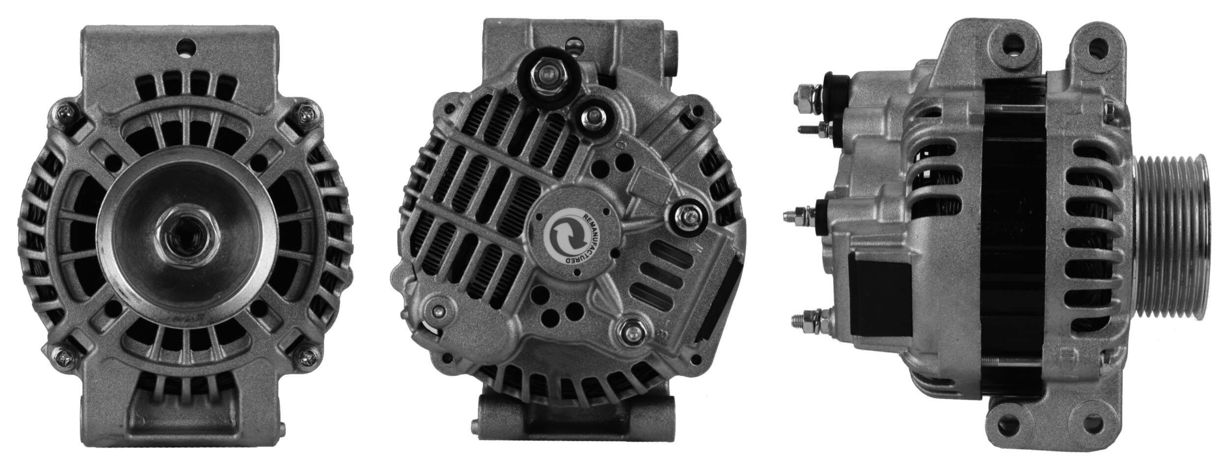 LUCAS 28V, 100A, M8 B+ M4 D+ M5 W, Ø 72 mm Number of ribs: 8 Generator LRA03139 buy