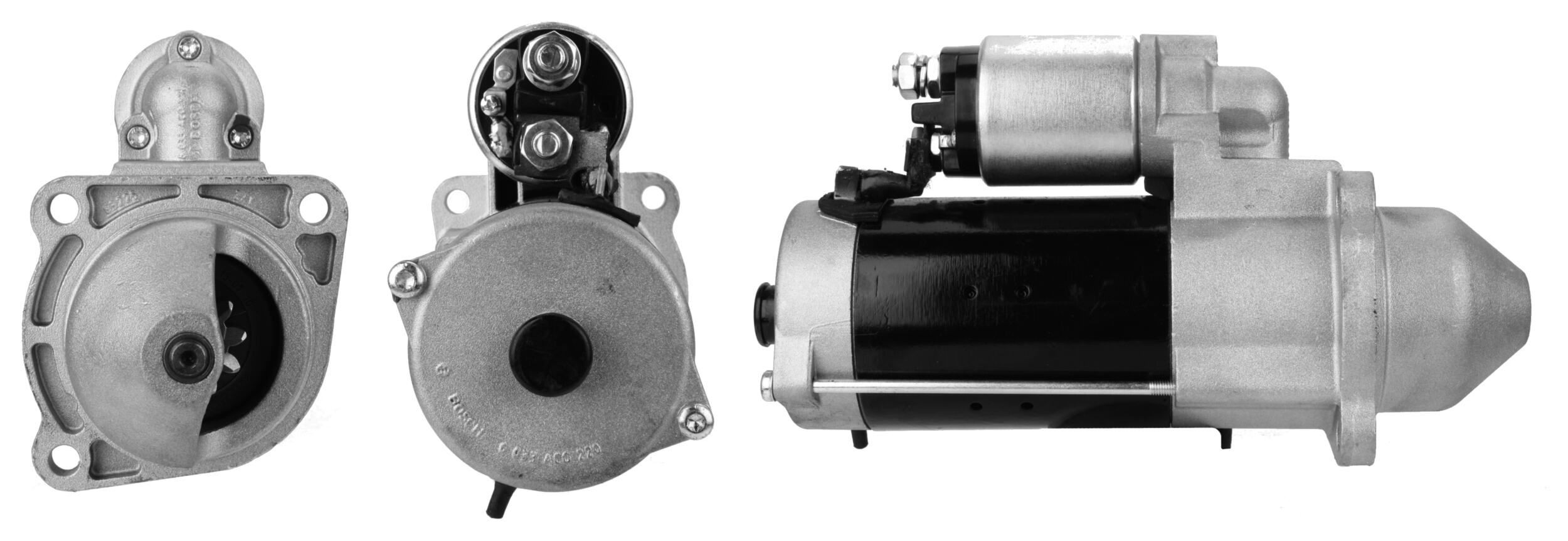 LUCAS LRS01954 Starter motor 24V, 4kW, Number of Teeth: 10, M4, M10, Ø 89 mm