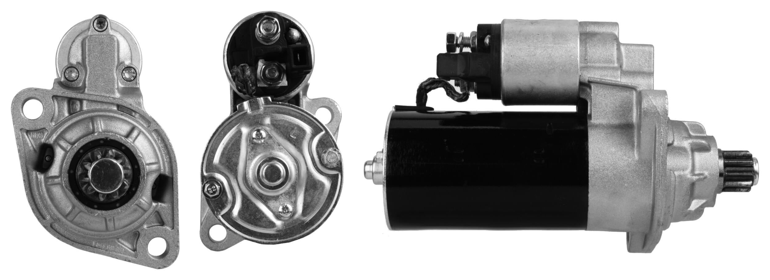 LUCAS LRT00218 Starter motor 12V, 2kW, Number of Teeth: 10, 11, Plug, M8, Ø 76 mm