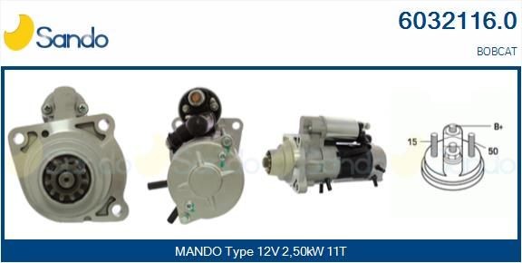 SANDO 6032116.0 Starter motor 6676957