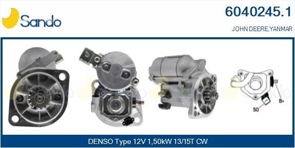 SANDO 6040245.1 Starter motor RG60654