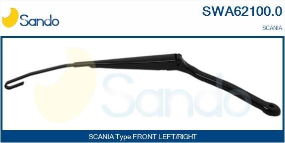 SANDO SWA62100.0 Wiper Arm, windscreen washer 1751403