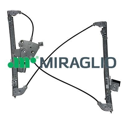 MIRAGLIO 30/2376 Window regulator Right Front, Operating Mode: Electronic, without electric motor, with comfort function