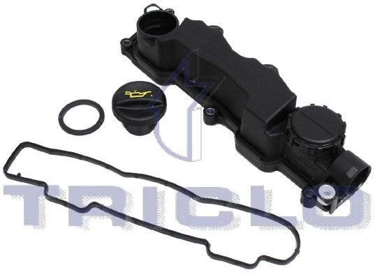 TRICLO with seal, with cap, without bolts/screws Cylinder Head Cover 390245 buy