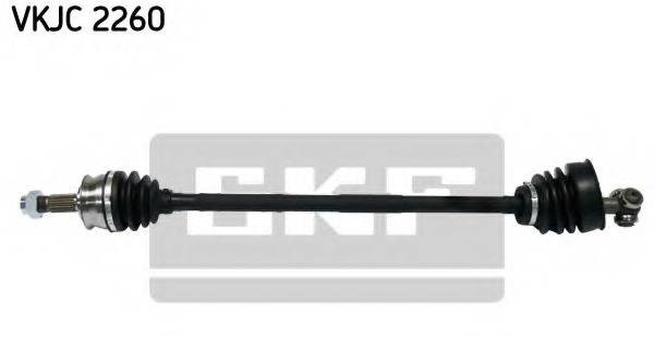 SKF 796mm Length: 796mm, External Toothing wheel side: 22 Driveshaft VKJC 2260 buy