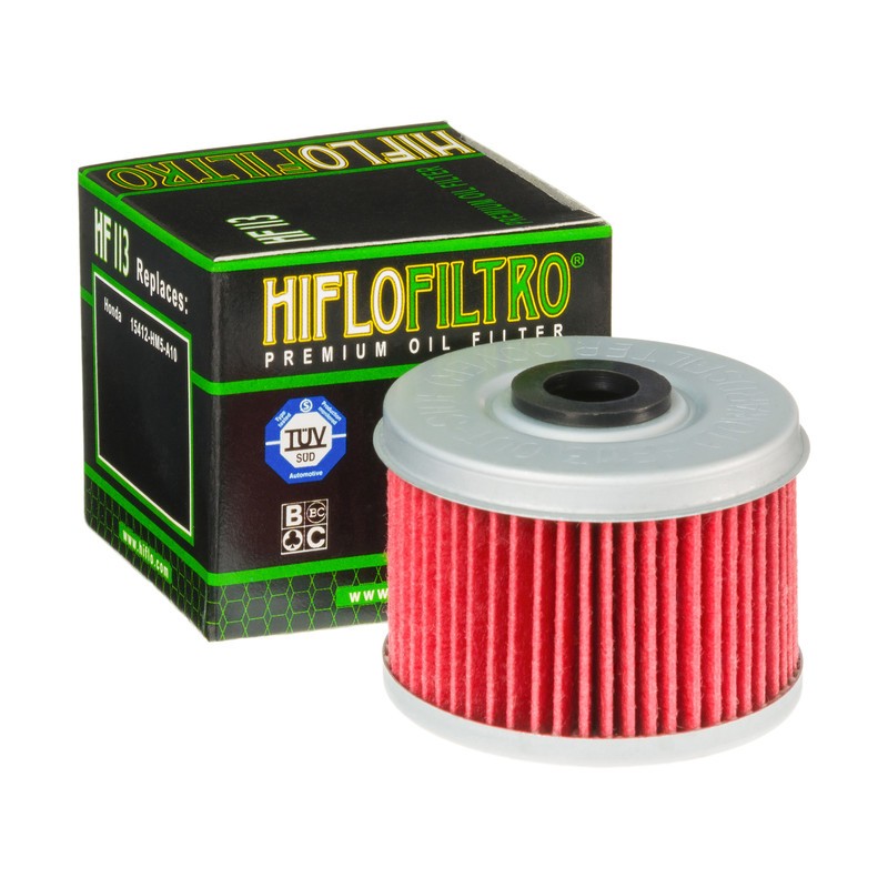 Motorrad HifloFiltro Ø: 50mm, Höhe: 38mm Ölfilter HF113 günstig kaufen