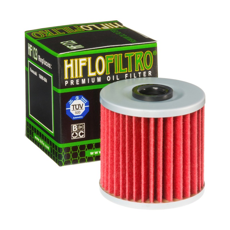 HifloFiltro Inner Diameter: 13,4mm, Ø: 55mm, Height: 57mm Oil filters HF123 buy