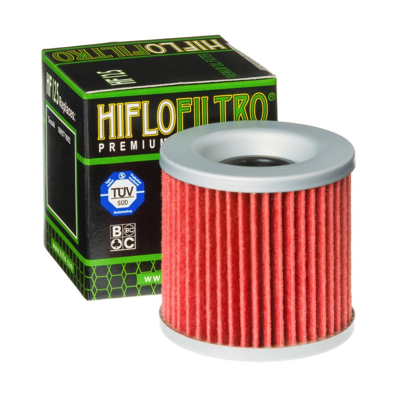 HifloFiltro Inner Diameter: 17,4mm, Ø: 55mm, Height: 52mm Oil filters HF125 buy