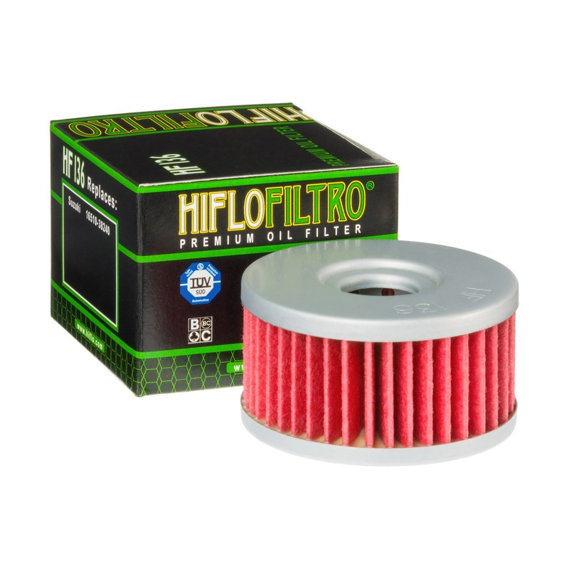 0000000000000000000000 HifloFiltro Filter Insert Ø: 60,0mm, Height: 33mm Oil filters HF136 buy