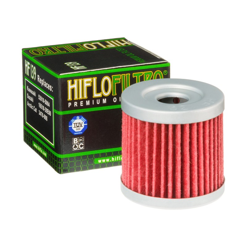 HifloFiltro HF139 SUZUKI Mopot Öljynsuodatin Suodatinpanos
