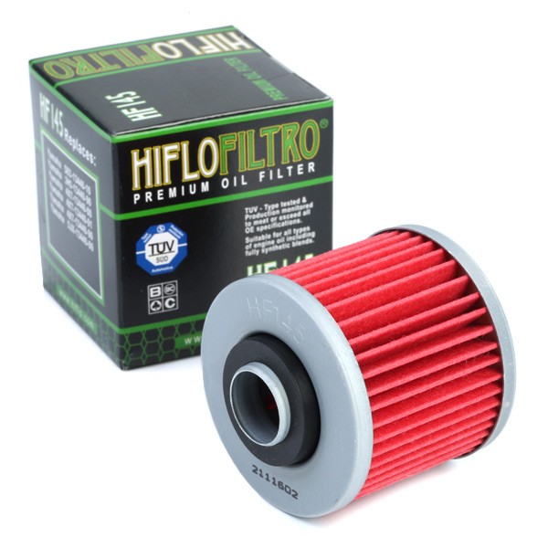 Oil Filter HifloFiltro HF145 MT Motorcycle Moped Maxi scooter