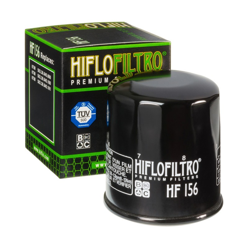 0000000000000000000000 HifloFiltro Spin-on Filter Height: 75mm Oil filters HF156 buy