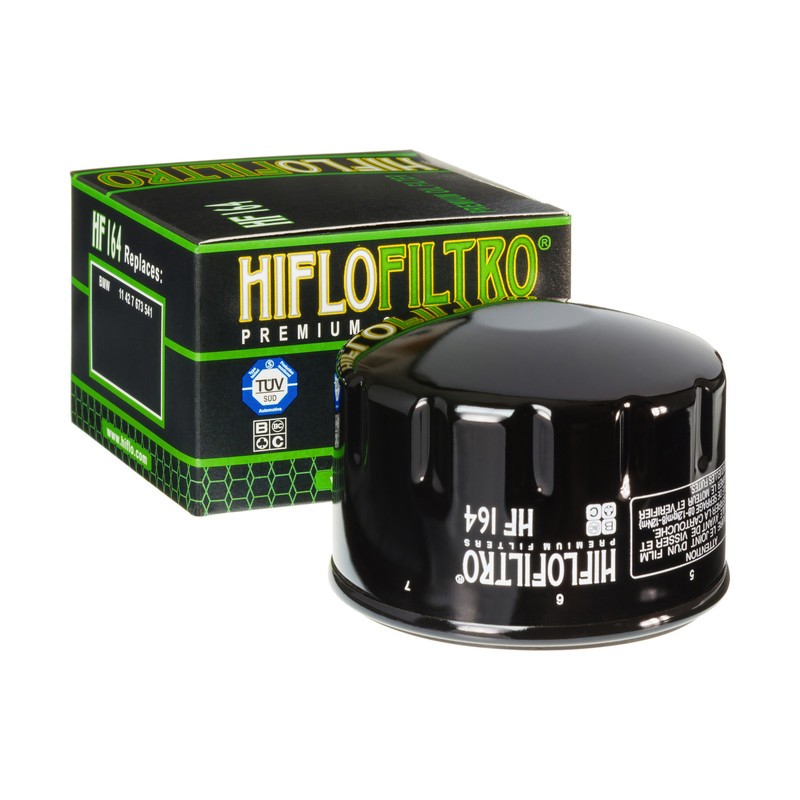 Comprar moto HifloFiltro Filtro enroscable Ø: 76mm, Altura: 54mm Filtro de aceite HF164 a buen precio