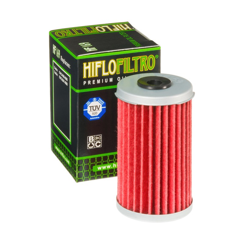 HifloFiltro Filter Insert Ø: 38mm, Height: 67mm Oil filters HF169 buy