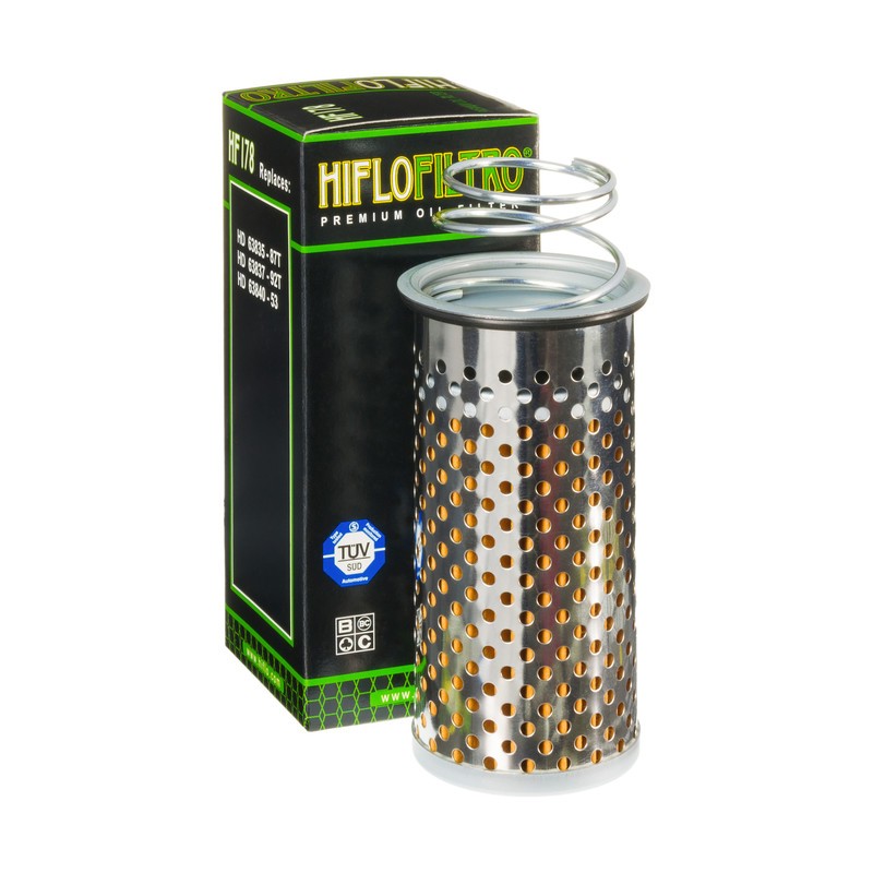 Motorrad HifloFiltro Filtereinsatz Ø: 50mm, Höhe: 106mm Ölfilter HF178 günstig kaufen