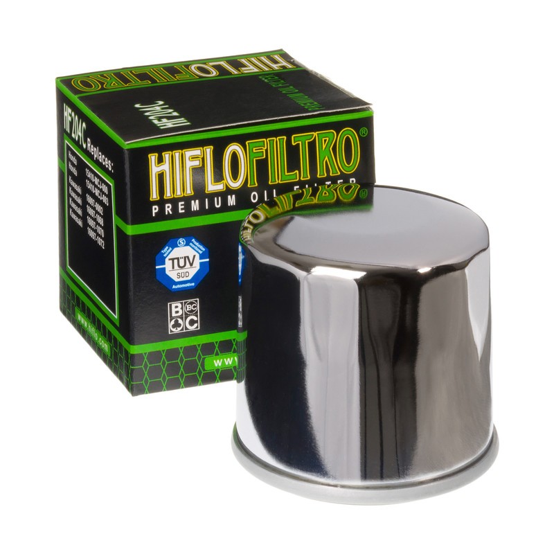 Motorrad HifloFiltro Anschraubfilter Ø: 65mm, Höhe: 64mm Ölfilter HF204C günstig kaufen